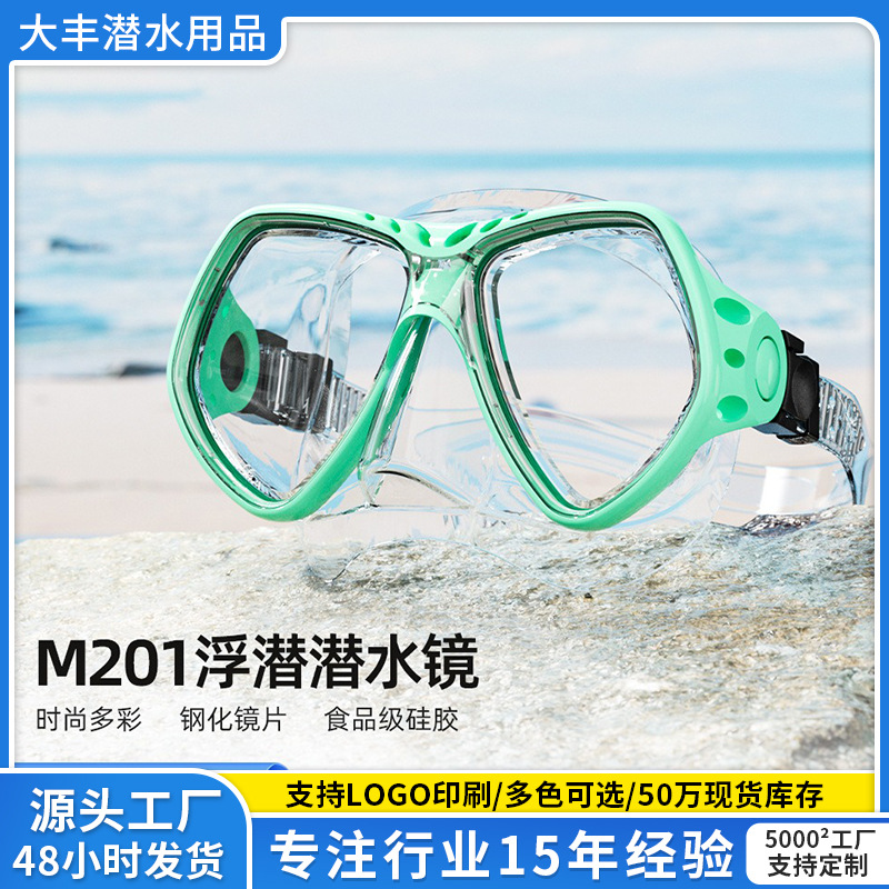 Professional Swimming Goggles, Anti-Fog Snorkeling Mask, Diving Equipment, Diving Goggles, Snorkeling Mask, Myopia Diving Mask