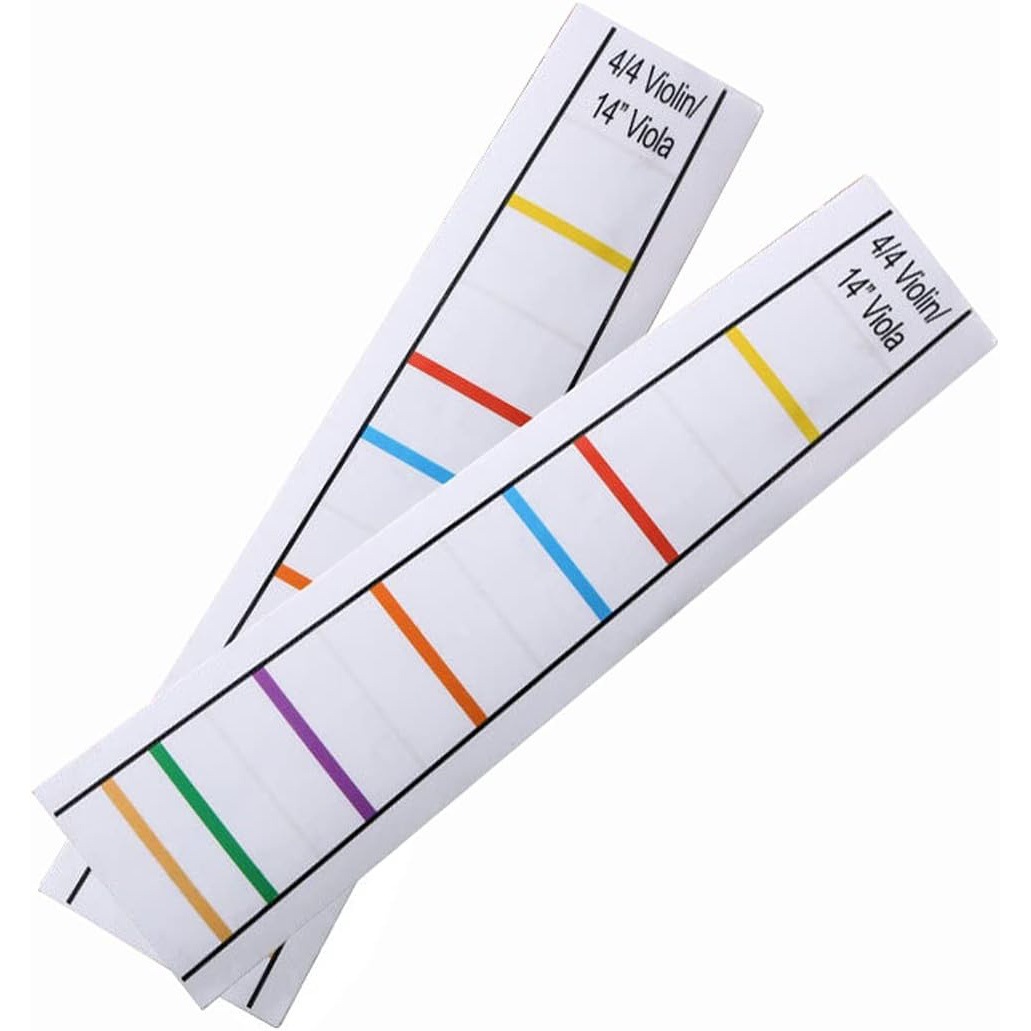 透明小提琴指法贴纸4/4初学者练习用