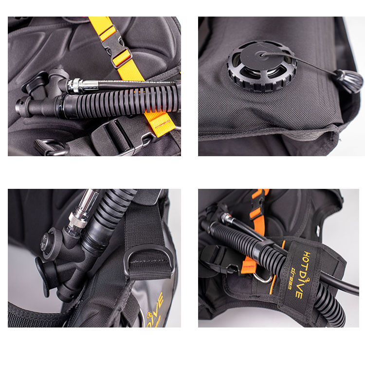 Hotdive buceo regulador de flotabilidad BCD buceo profundo flotabilidad sumergible controlador hombres y mujeres chaleco entrenamiento BCD