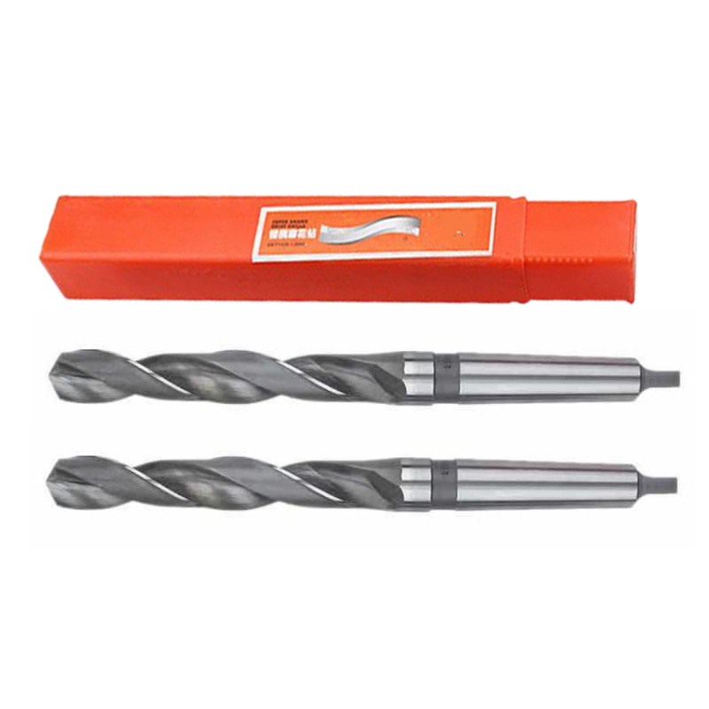 Connecting Taper Shank Drill Bit Mohs Cone Drill Taper Shank Twist Drill High Speed Steel Drill Bit 14.2 20 35