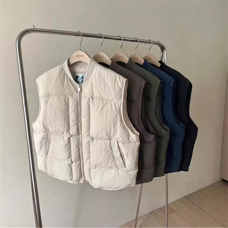 Now H Self Service Korea Dongdaemun Autumn and Winter New White Duck down Stacked down Vest Women's Autumn and Winter Style