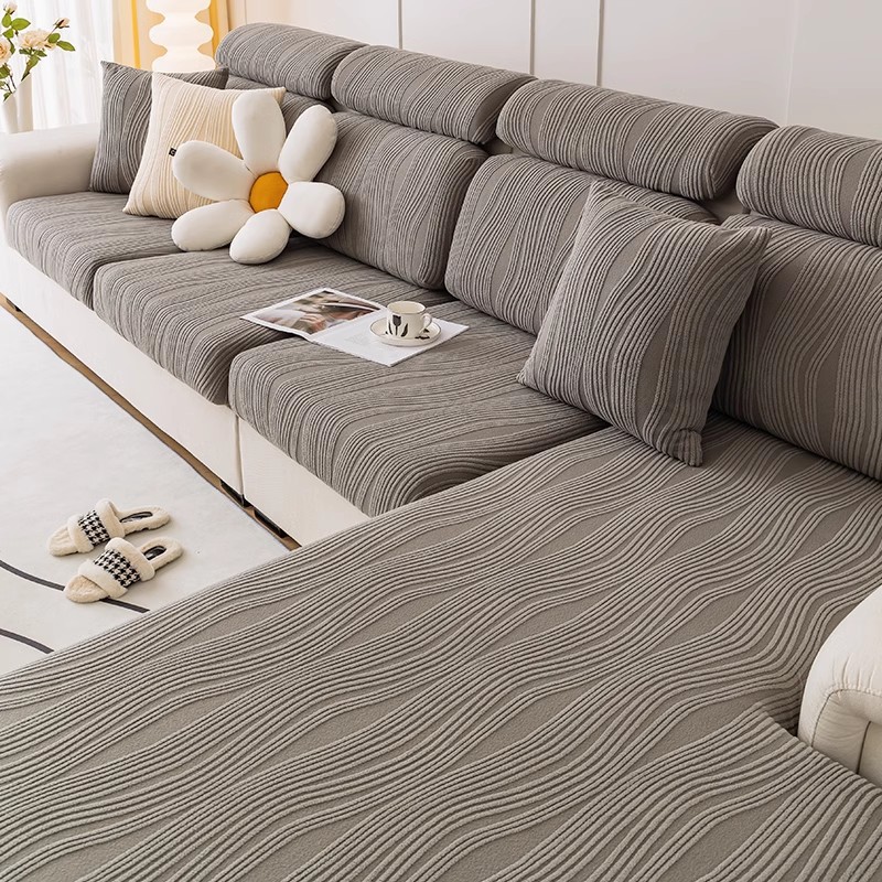 Capa de sofá elástica antiderrapante para todas as estações_voghion.com