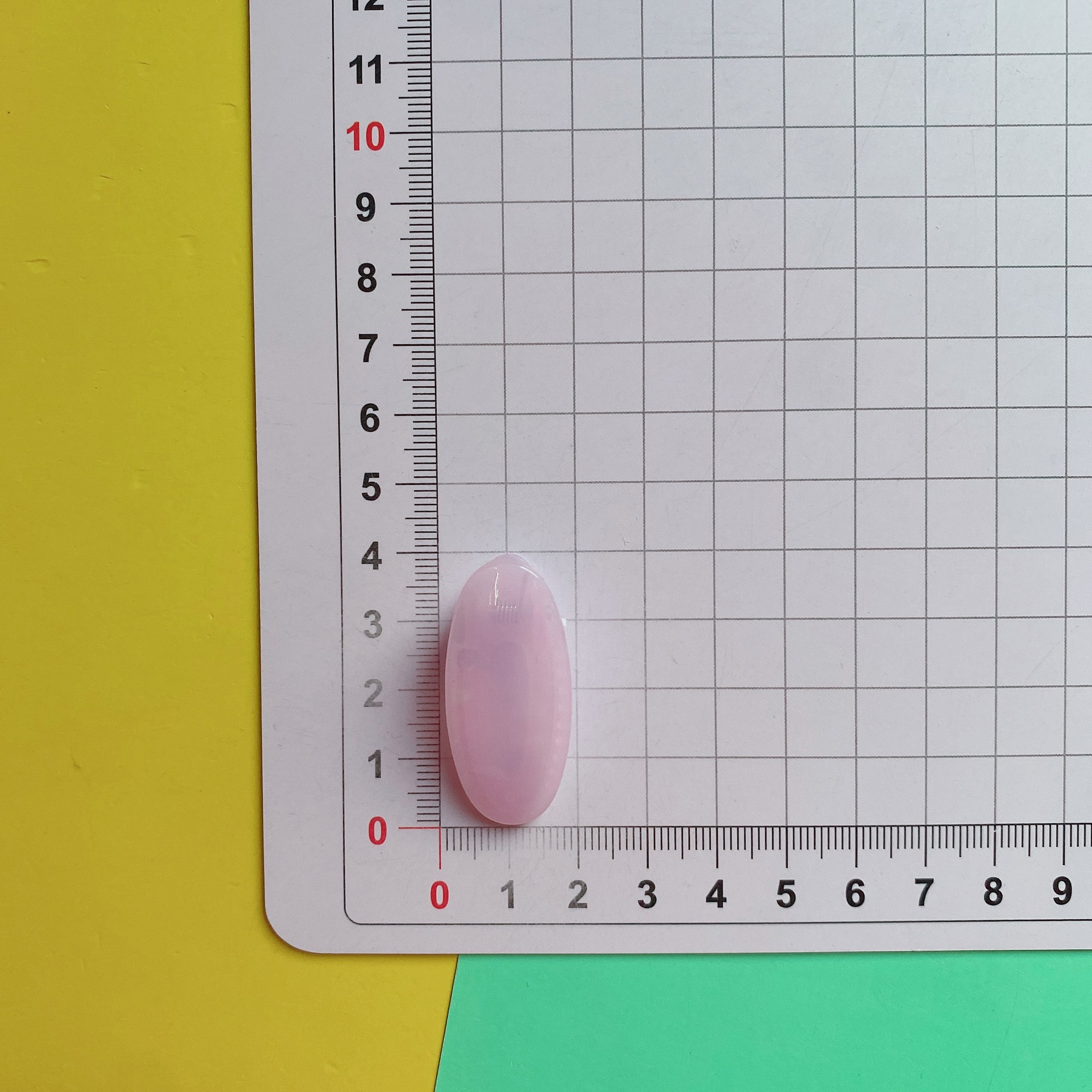 보라색(젤리 컬러 타원형 클립)