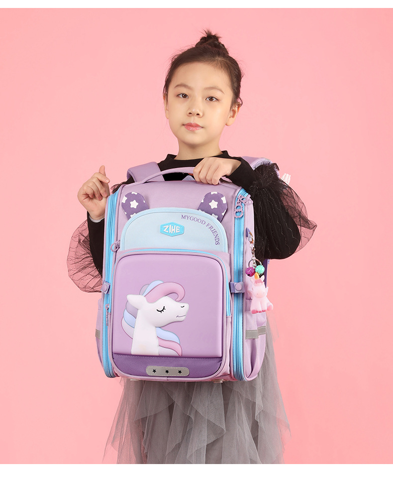 Waterproof School Backpack Street School Backpacks display picture 1