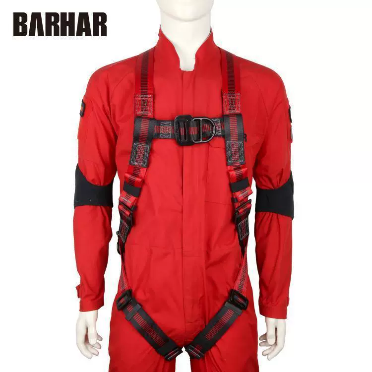 Полный страховочный подвесной пояс BARHAR для защиты от падения при высотных работах, строительстве, для электриков, кондиционирования и пожарных.