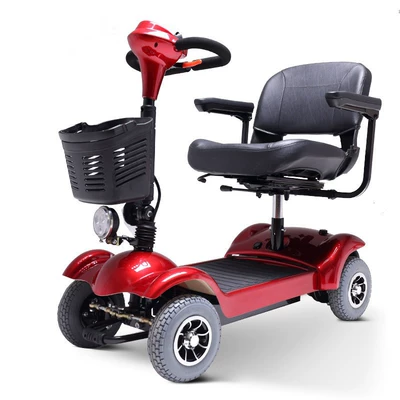 Intelligent Four-wheel Electric Car for the Elderly, Foldableable Home Elderly Pick-up and Drop-off Kidsren's Battery Car (Qatlanan elektrik velosipedlər) - 1