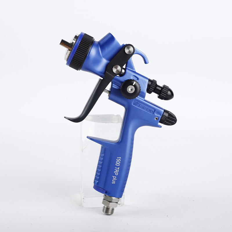 Pistola pulverizadora transfronteriza 1500B para automoción, pistola pulverizadora de depósito superior, alta atomización, suministro directo del fabricante, ahorro de pintura.