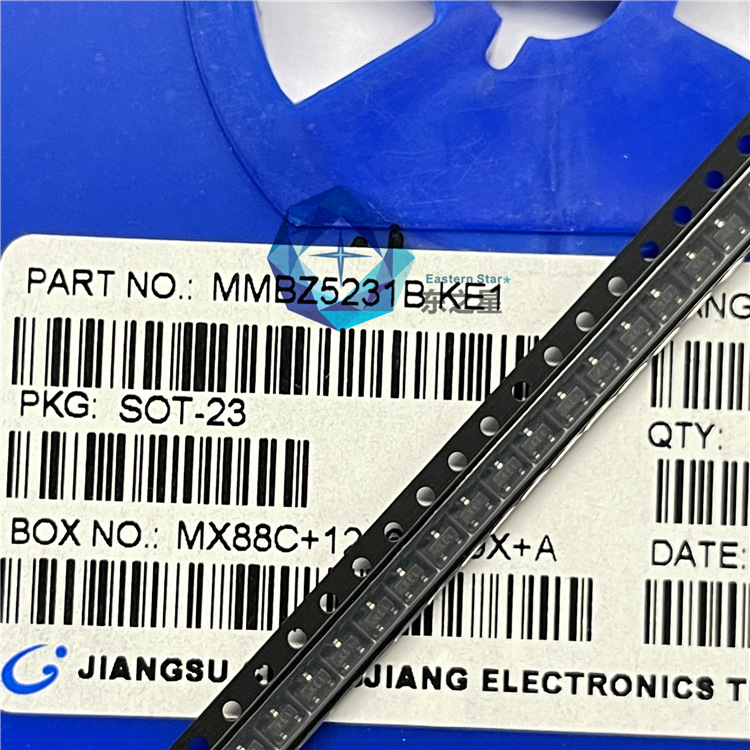 长电长晶CJ原装二极管 MMBZ5231B KE1 SOT-23贴片稳压管 元件配单