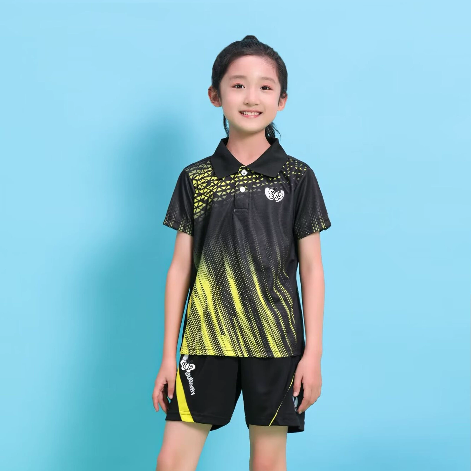 Children's uniform for table tennis, sports suit for training