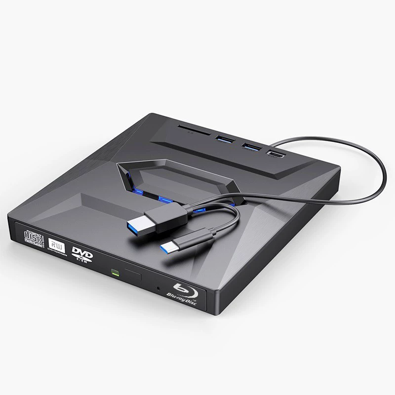 USB3.0 внешний BD-рекордер, Type-C, мобильный внешний BD-RW, поддерживает весь HD 3D50G диск