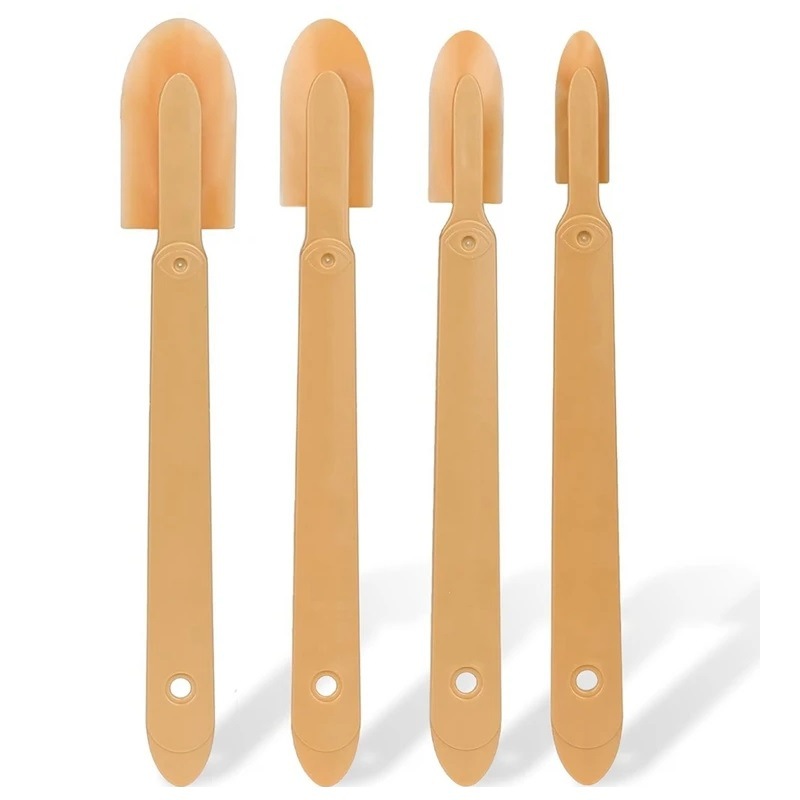 亚马逊4件套硅胶填缝工具玻璃板材刮胶神器一体通用新款铲胶器