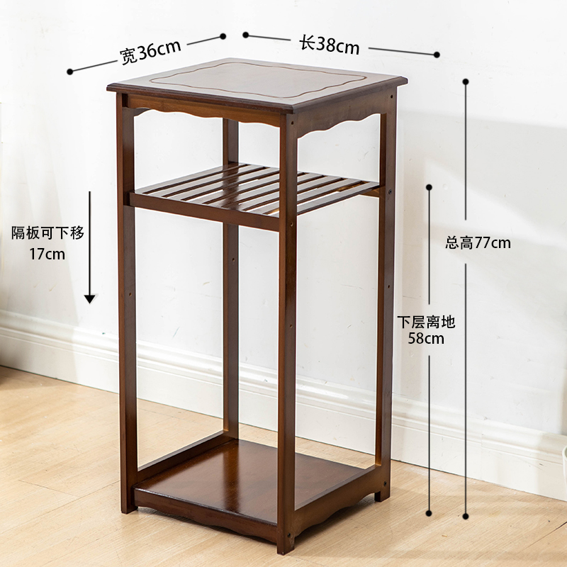 월넛색상 3겹(두꺼워짐)  38*36*높이 77