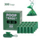 New eco-friendly degradable shit picking bag pet garbage bag dispenser poop bag opp card head boxed poop picking bag
