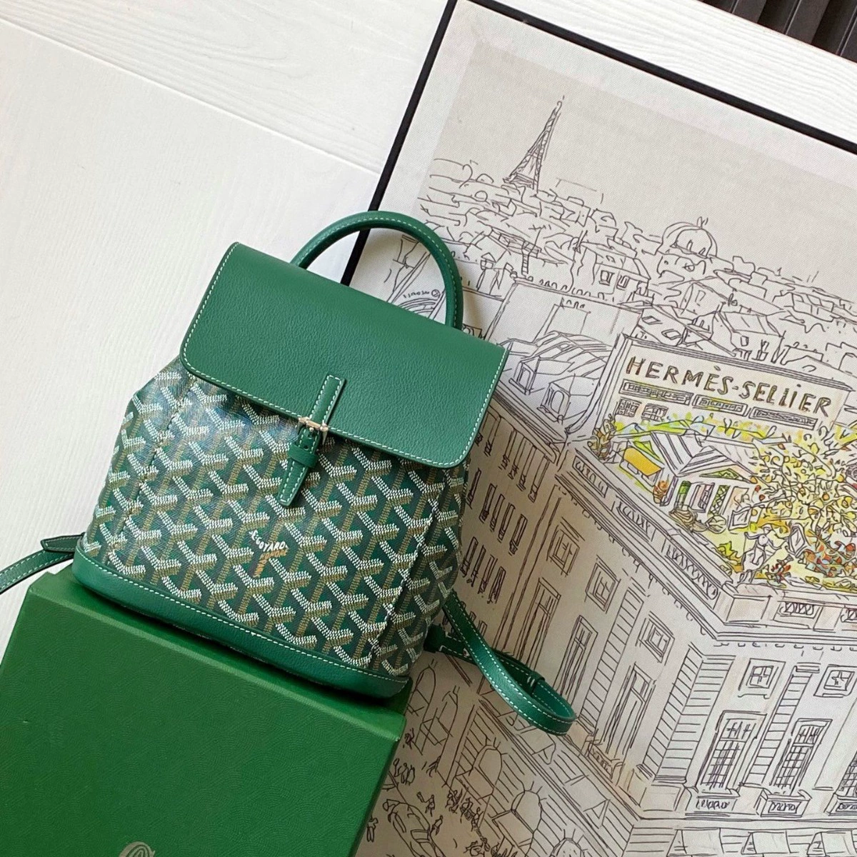 Мини-рюкзак Goyard с узором зебра, маленький школьный рюкзак, семейная буква рюкзак альпин мини повседневный рюкзак