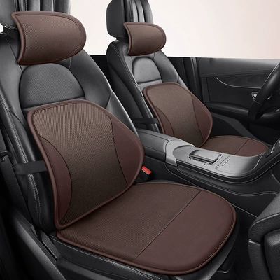 Seat Car Lumbar Support Cushion | Waist support - passionate-coffee-headrest