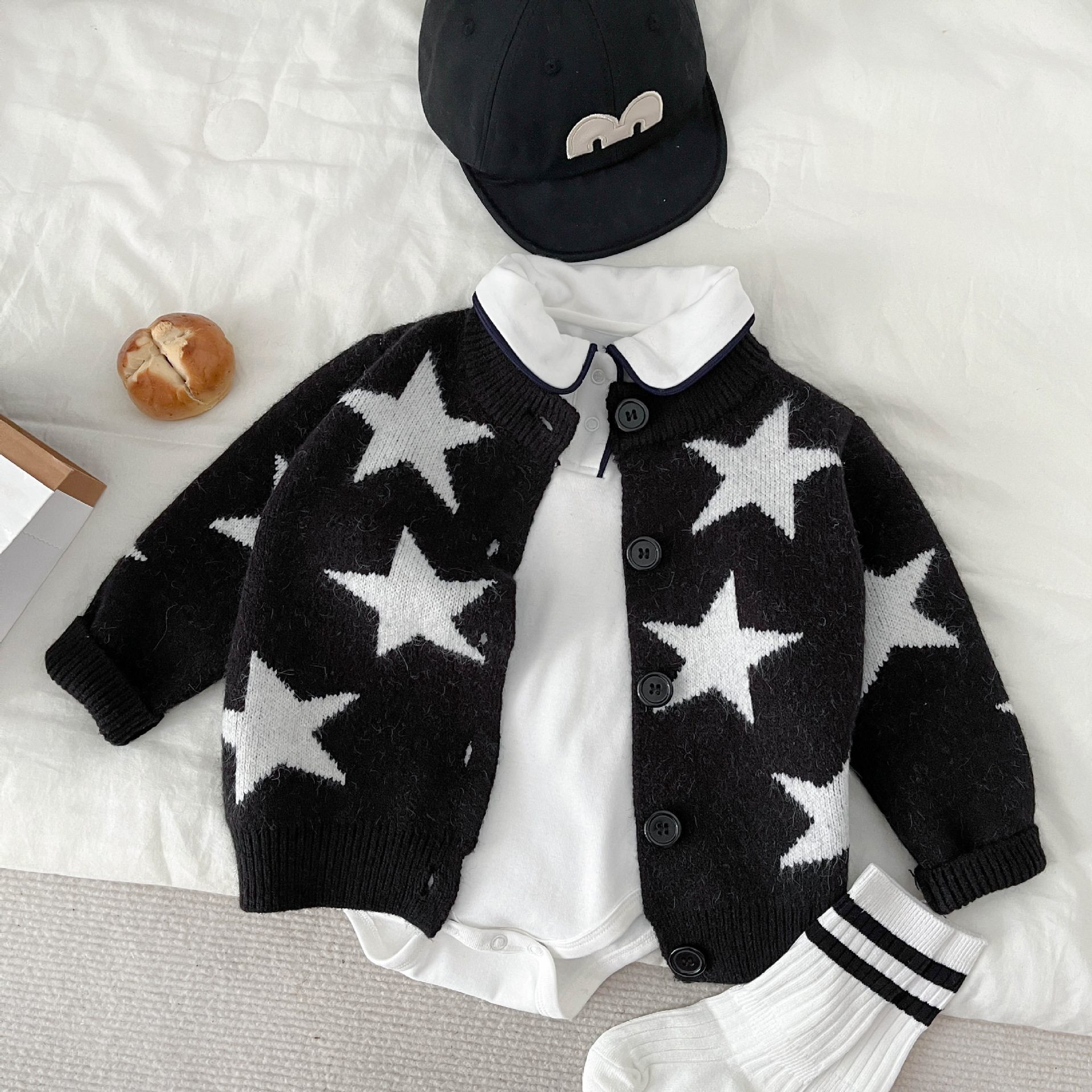 Brand autumn children's knitted sweater