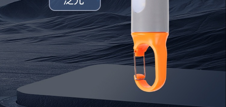Cross-Border Led Flashlight with Strong Light, Outdoor Rechargeable, Ultra-Bright, USB Retractable Focus Adjustment, Emergency Household Hook Camping Light