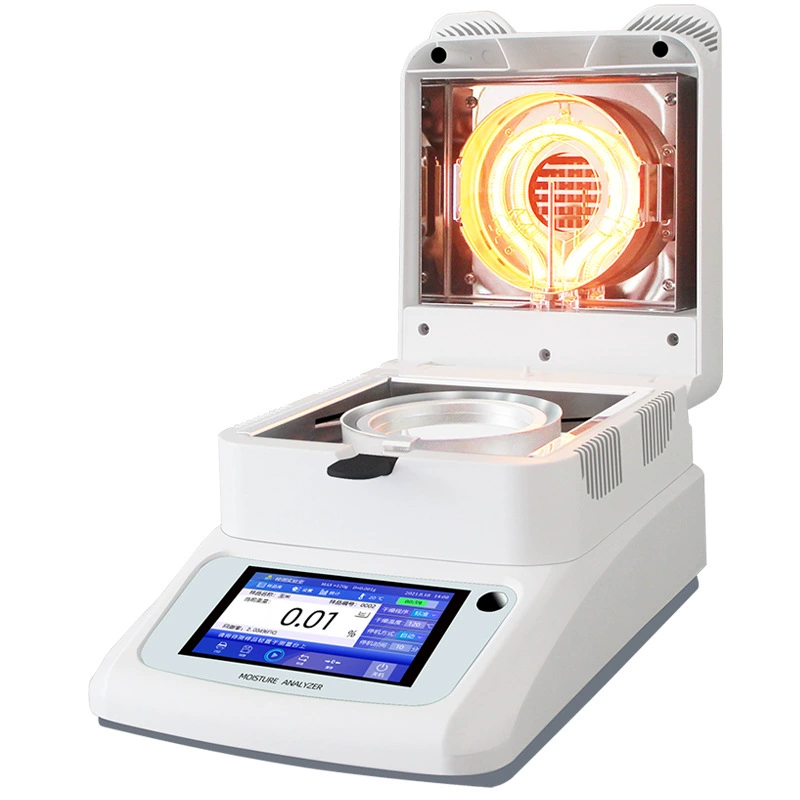 Детектор содержания твердых веществ шуги метра влаги галоида зерен анализатора влаги корма мозоли еды Быстрый пластиковый