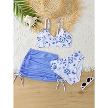 V 11298 Children's Bikini Swimsuit with Pads Ůͯ�Ȼ���Ӿ��