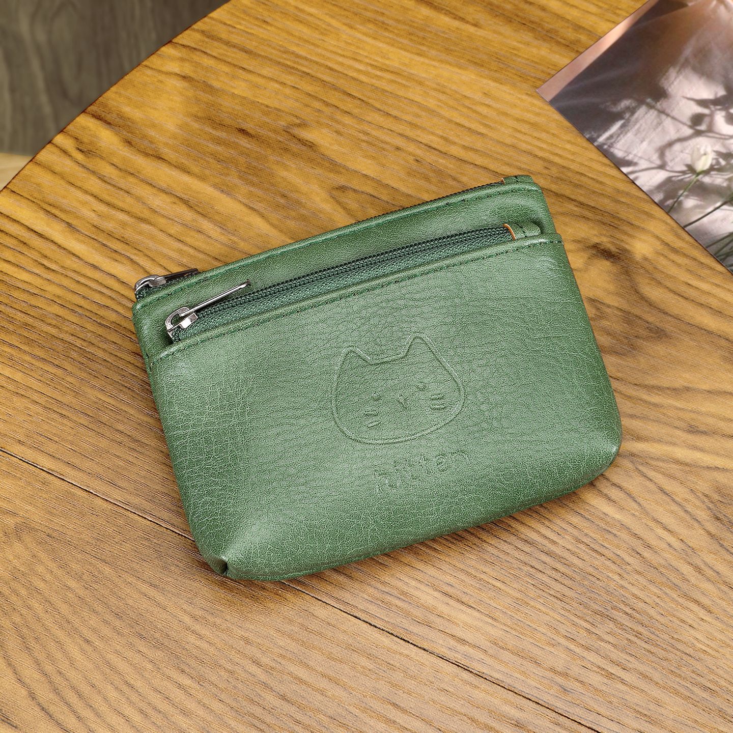 Inventario nuevo bolso de cambio mini damas cremallera bolso de llaves de mano monedas tarjetas cosméticos bolso de almacenamiento portátil