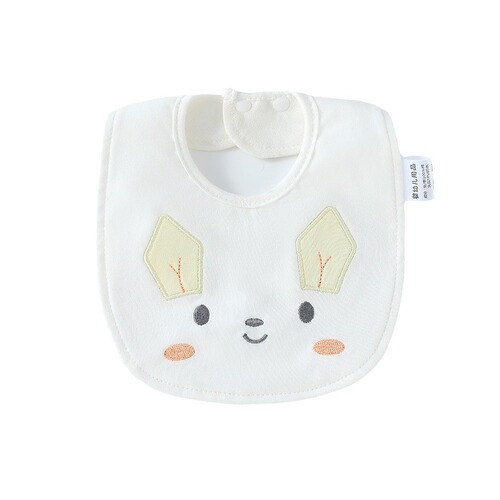Y2302U-shaped pure cotton bibs, waterproof bibs for babies, cute baby bibs, children's cotton bibs, feeding bibs