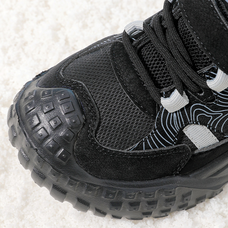 Invierno nuevo al aire libre para hombres y mujeres con zapatos de velcro para niños con zapatos deportivos de velcro de moda zapatos de adhesión fría