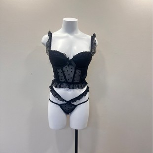 Meiyi French Fishbone Lace Camisole Back Buckle suit Women's Summer V-Neck Bra Underwear Inner suit