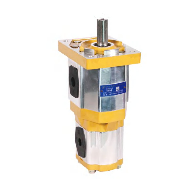 正品HCHC合肥长源CBQTF-F550/F420AFP双联齿轮泵油泵