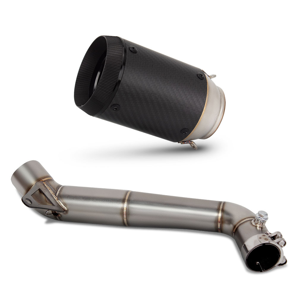 Suitable for Motorcycle Exhaust Pipe Modification Cbr1000 Mid-Section Ar Short Version Sc Cannon Barrel Scorpion Tail Section 08-16