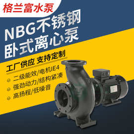 丹麦格兰富水泵NBG不锈钢卧式离心泵增压供水泵水处理单级泵定做