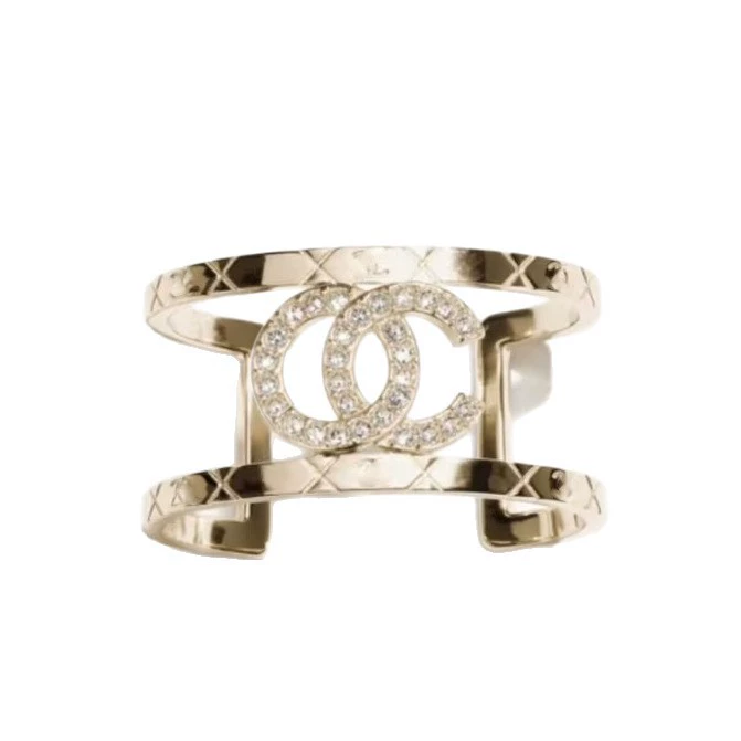 Xiaoxiang 25P пружина и лето новая diamond pattern двойной кристалл полный алмазная полая широкая версия открытая bracelet женский Crush высокийVersion браслет