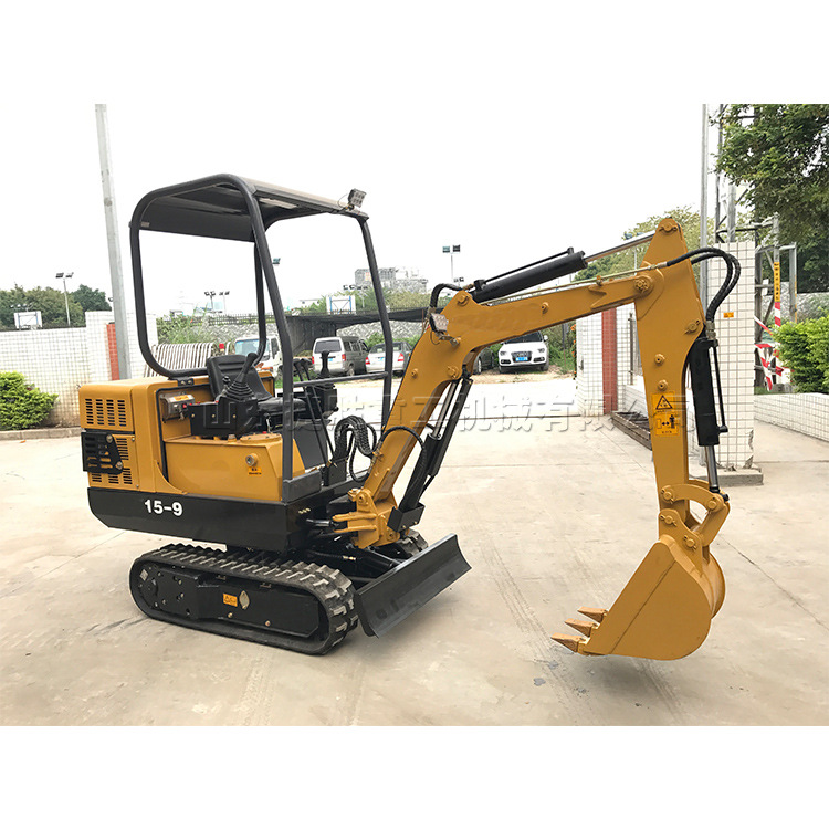 1.5T履带式液压挖掘机 果园公园花园绿化挖土机 工程土石方小挖机