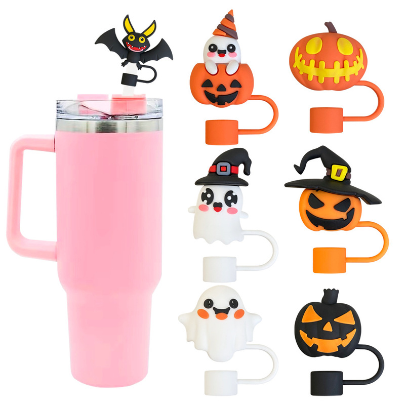 10mml スタンレー ハロウィン ストロー キャップ スタンレー カップ ストロー キャップ 防塵ストロー プラグ|undefined