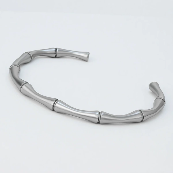 Branch bracelet steel color one