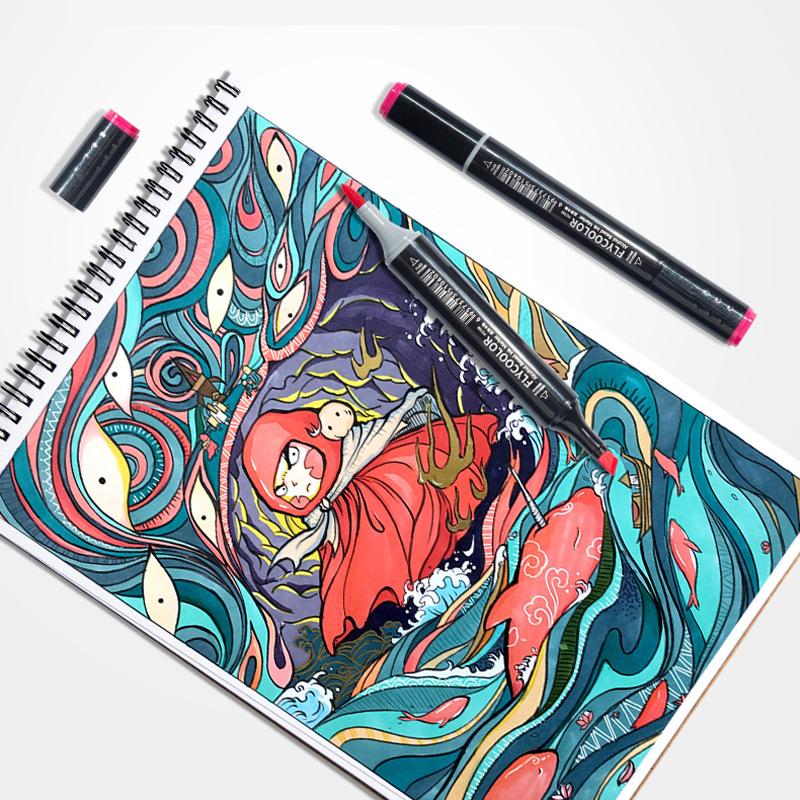 Xiupu fulai Kaler 3 generación fc102 marcador traje serie completa 480 color suave cabeza marcador solo