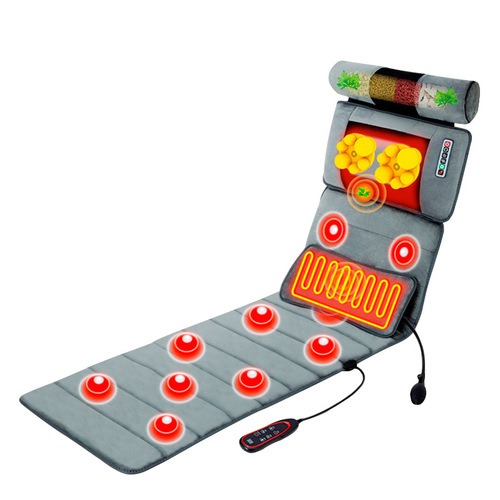 Source Factory Cross-Border Foreign Trade Full-Body Massage Mattress Waist Heating Airbag Massage Mattress Home Massage Blanket