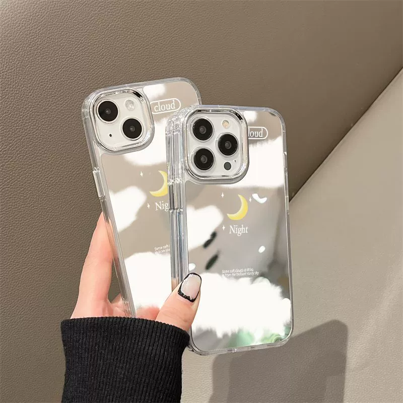 Яблоко, совместимый чехол для телефона, iPhone13 Pro, iPhone 12, эффект зеркала, iphone