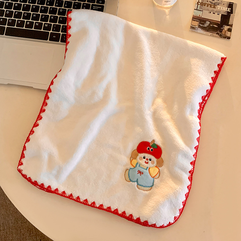 Linda toalla de baño de oso para mujer, absorción de agua, secado rápido, baño en casa, toalla para el hogar, toallita para el cabello para adultos, sombrero de tres piezas para el cabello seco