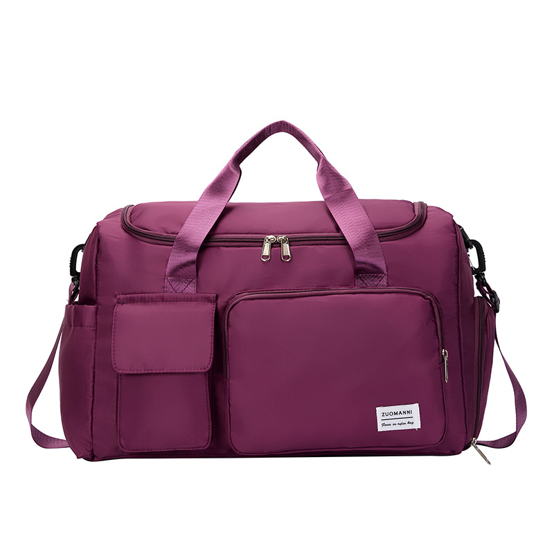 Deportes Fitness Bolsa de separación en húmedo y seco de las mujeres de gran capacidad ligero de alta apariencia de corta distancia bolso de las mujeres bolsa de equipaje bolsa de viaje