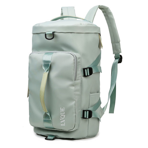Cross-border foreign trade sports and fitness bag for women with large capacity, dry and wet separation strap, shoe position, shoulder and cross-body travel bag, luggage bag