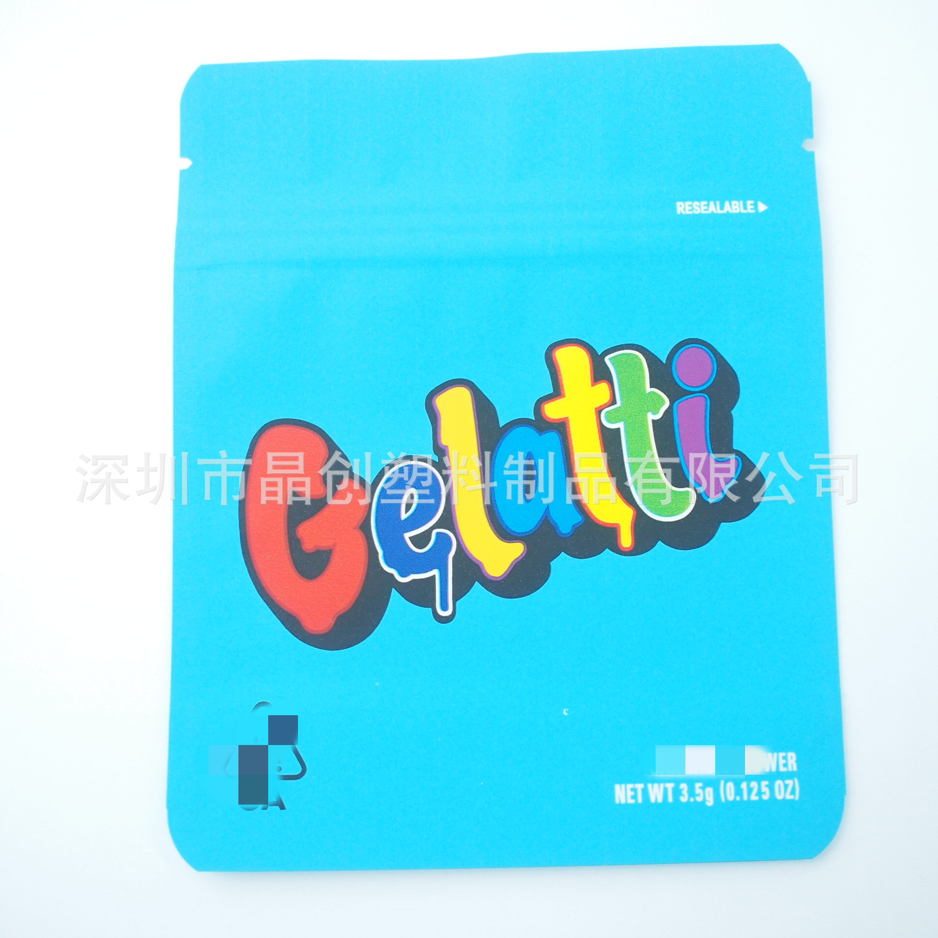 工厂跨境 cookies袋子现货 自封袋杂草贷儿童锁亚马逊聚酯铝箔袋