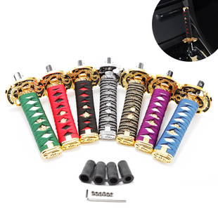 Factory car modified samurai gear head universal personality gear head gear handle head 15CM short shift lever