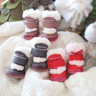 Petstyle ������ů�ӽqѩ��ѥ ���eЬ ����ţ��� ��ĥ��ѥ����Ь