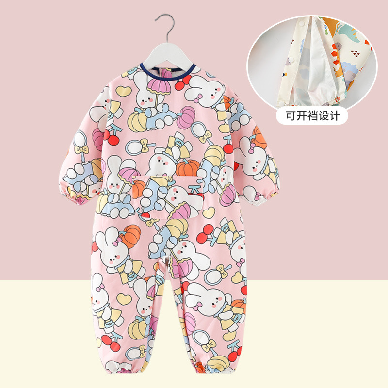 Mameluco Impermeable de Gateo para Bebés de Fibra de Poliéster, Protege Todo el Cuerpo, para Gateo y Exteriores image 27