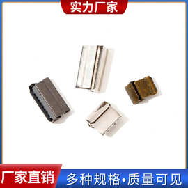 工厂批发多规格金属铁带齿调节扣调整扣背包背带夹扣活动扣