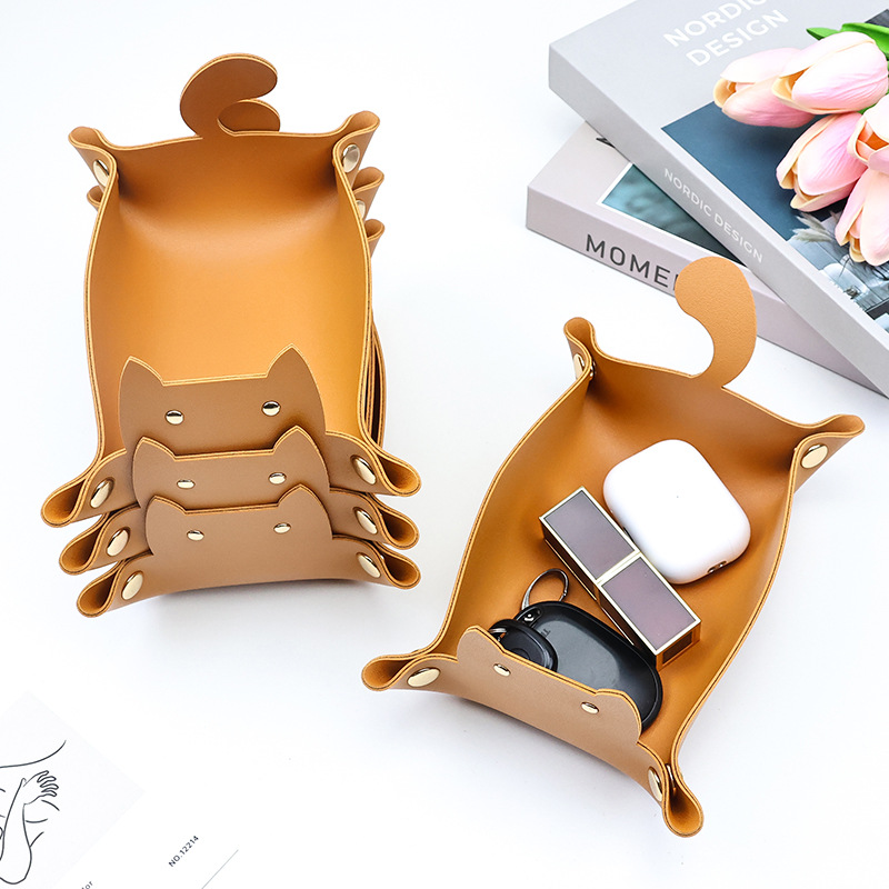 Brown cute storage box