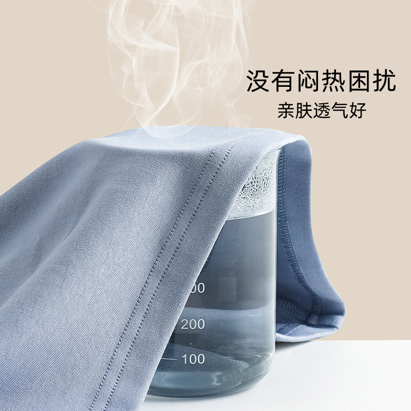 남성용 순면 잠옷 2024 봄 가을 신상 솔리드 컬러 가디건 긴팔 집 밖에서 입을 수 있는 옷 세트