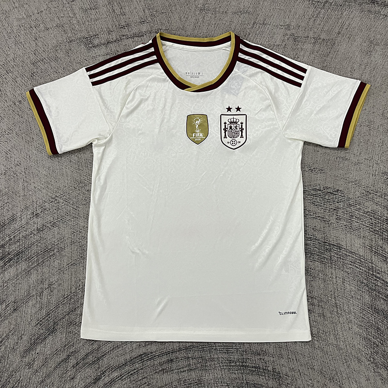 2627 Spain World Cup Champion Home and Away Two-Tone Short-Sleeve Fan Edition Football Jersey Wholesale