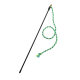 New Net Celebrous Hemp Rope Cat Tease Stick with Sound Bell Scratch-resistant Cat Toy Cat Tease Cotton Rope Cat Bite Rope