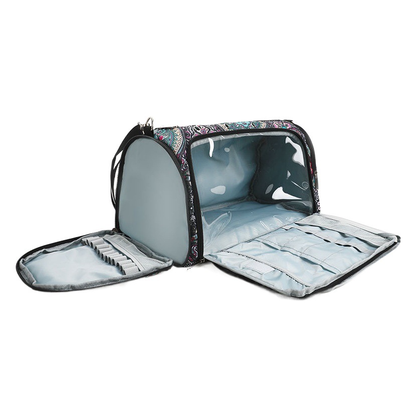 Peang Nuevo Amazon azul Totem crossbody bolsa de almacenamiento de lana de gran capacidad multi-funcional tejido herramienta de almacenamiento